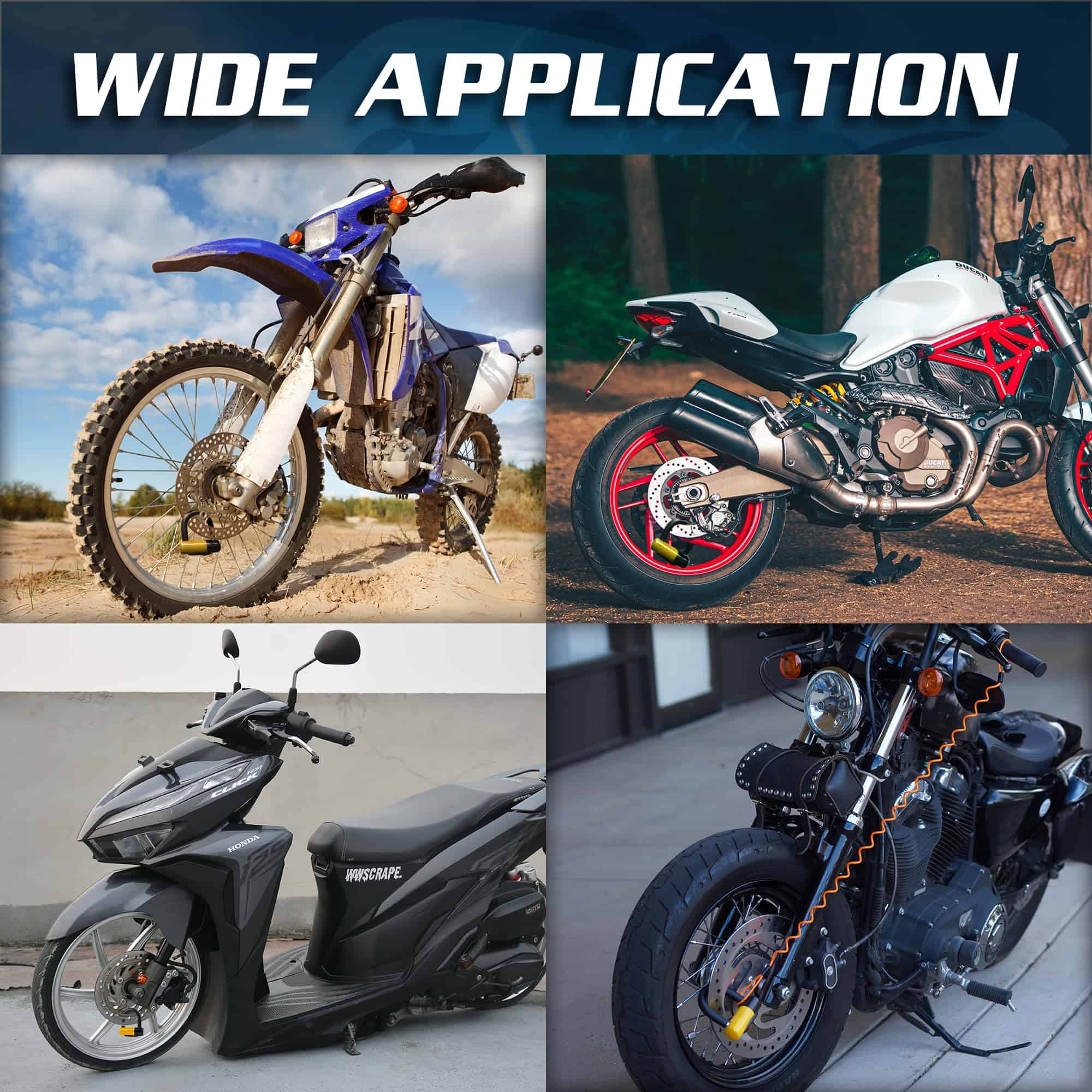 Candado para Disco de Freno Antirrobo Bigpantha - Candado - Imagen 7