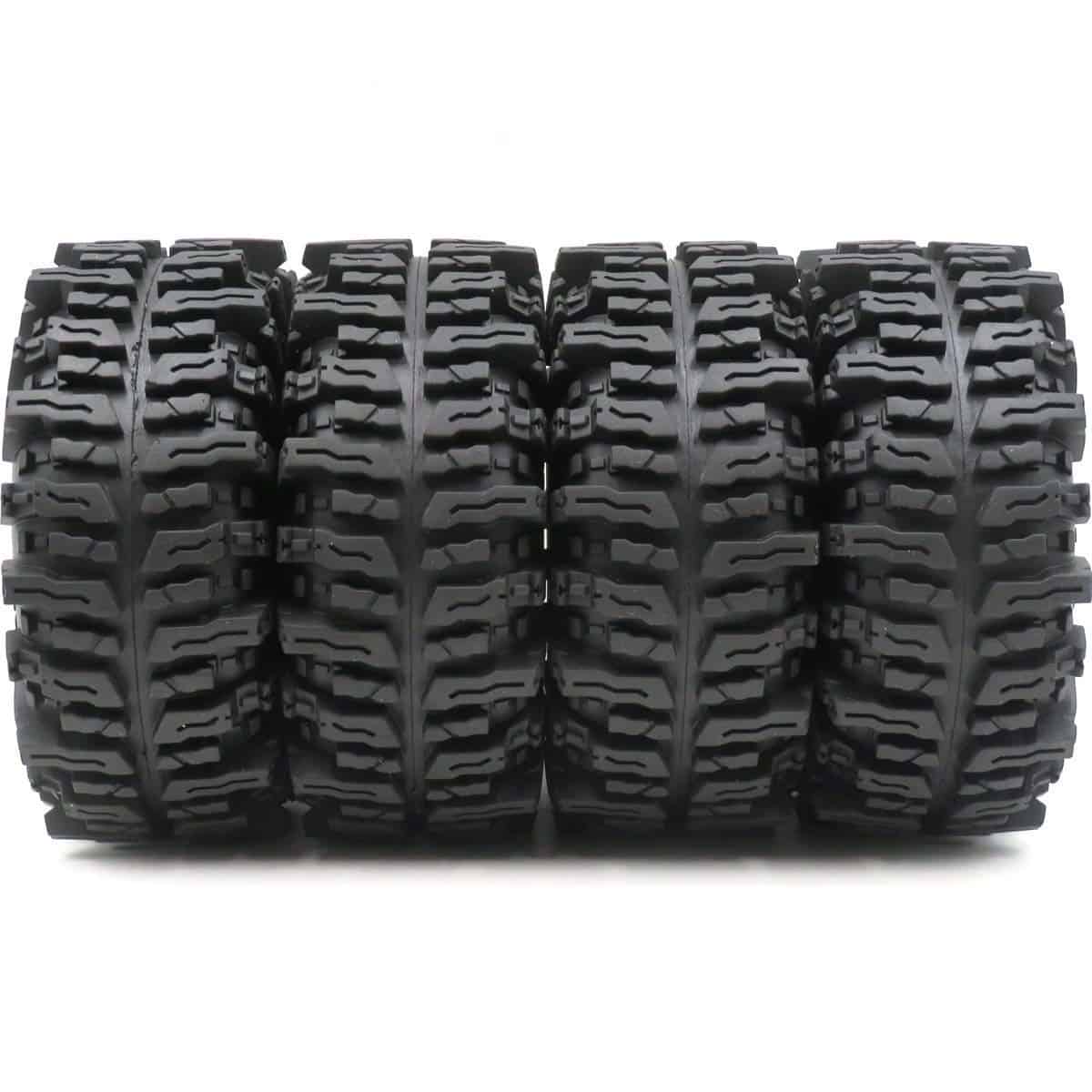 4pcs RC 2.2 Mud Slingers Tires Soft Sticky Tyers Altura - Imagen 4