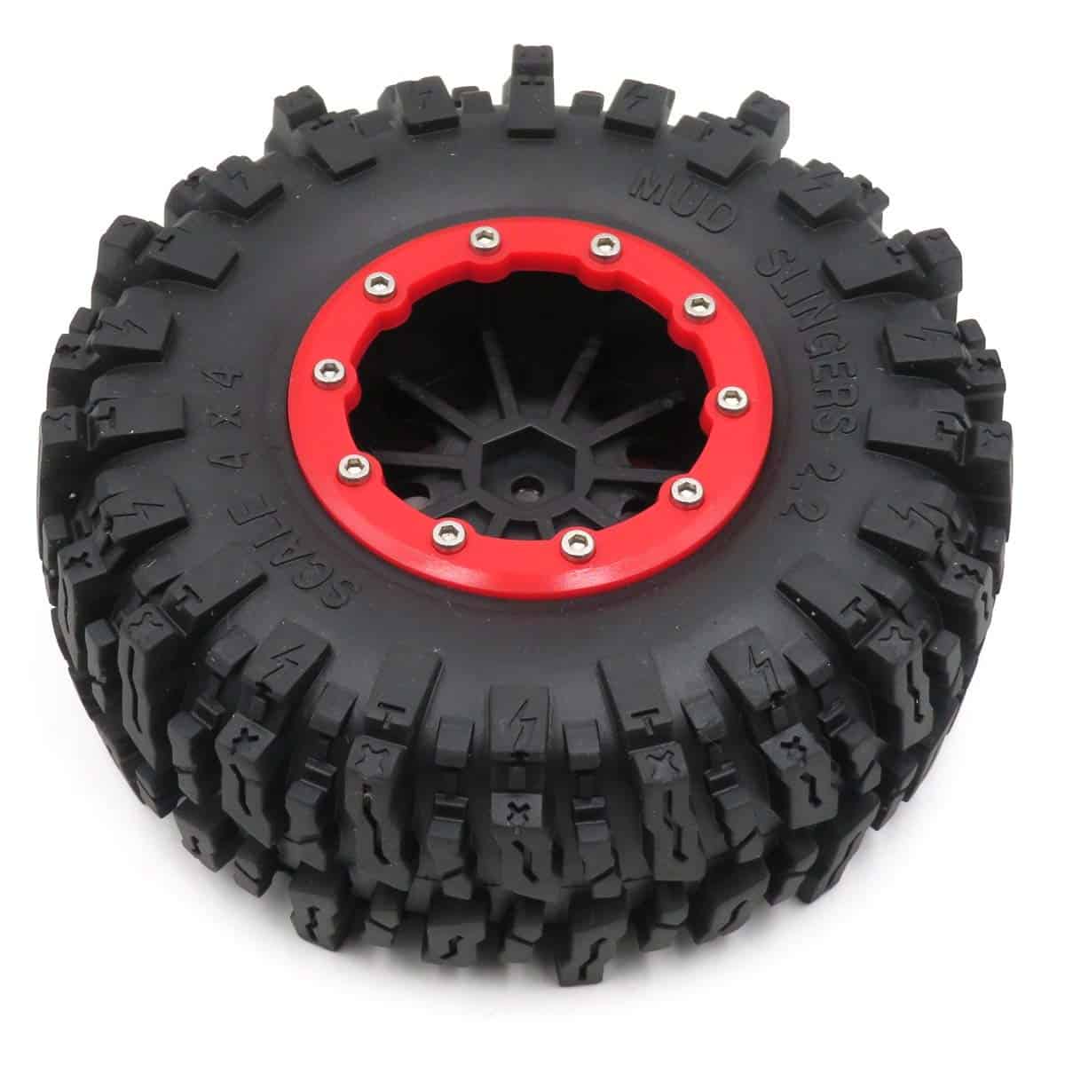 4pcs RC 2.2 Mud Slingers Tires Soft Sticky Tyers Altura - Imagen 7