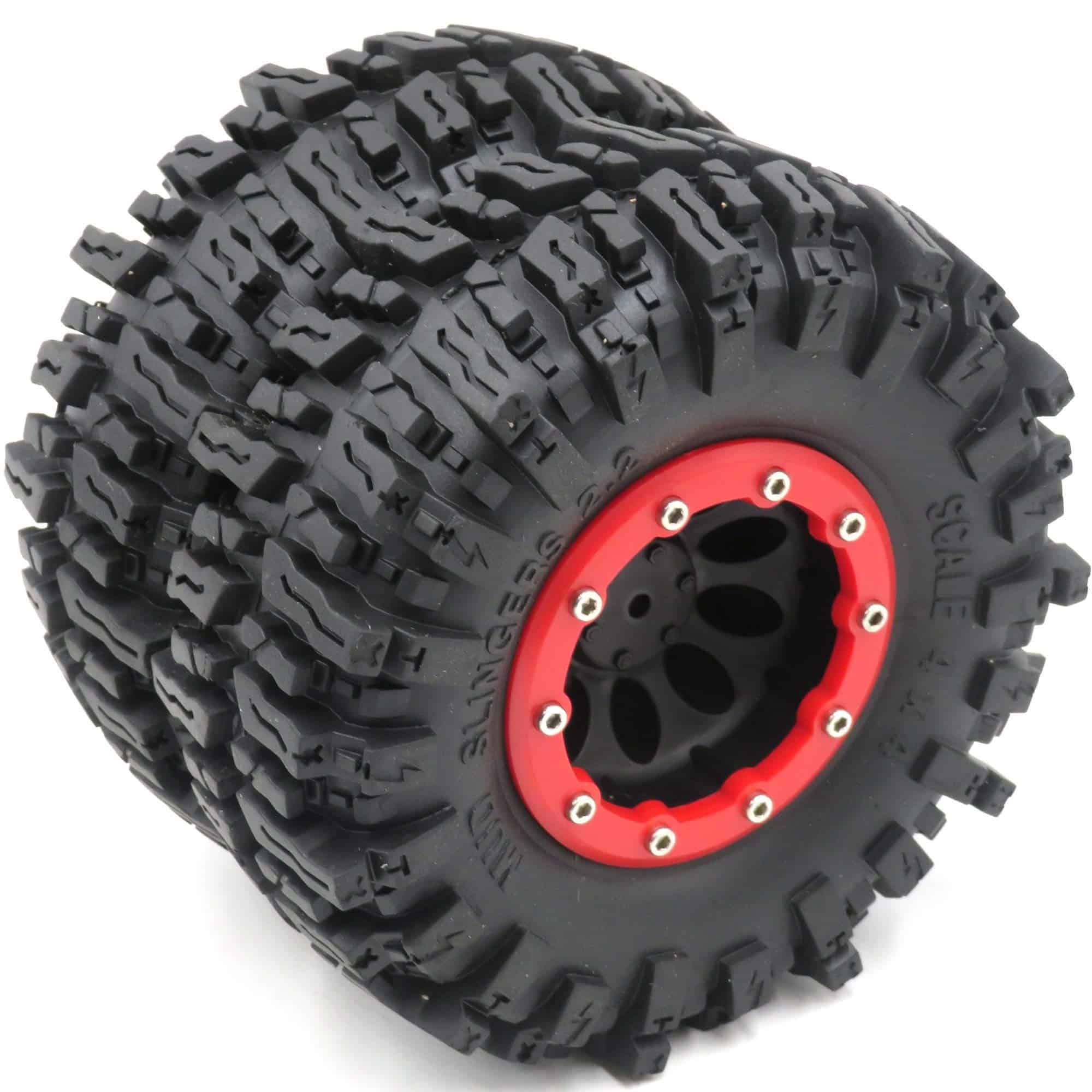 4pcs RC 2.2 Mud Slingers Tires Soft Sticky Tyers Altura - Imagen 6