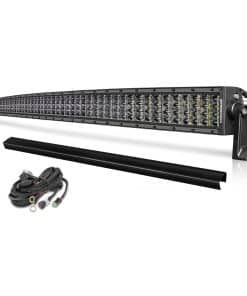 50 pulgadas Barra de Luz Curva, OFFROADTOWN 768W Luces LED