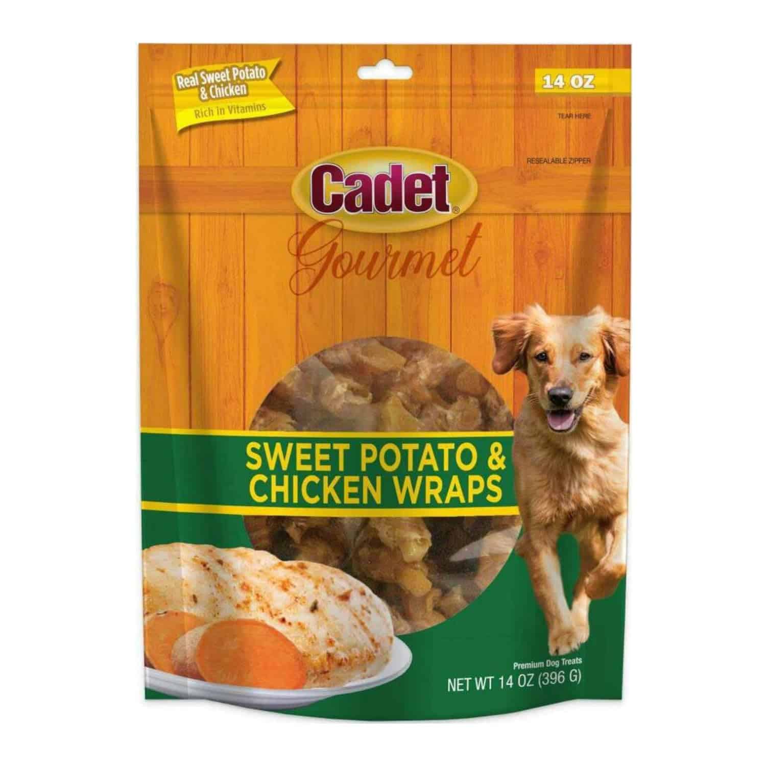 Golosinas para perros Cadet Gourmet 01307 14 oz de Batatas