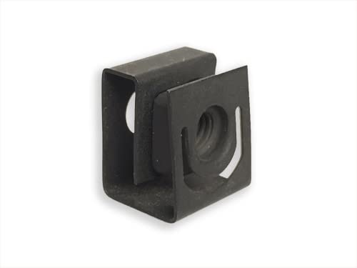 RackGold Negro 10-32 Tuerca de Jaula Deslizable y Tornillos - Imagen 9