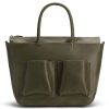 Bolso cambiador mediano Matt & Nat Raylan, verde oliva
