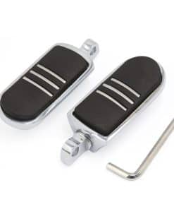 1 Par 10.3mm de Aluminio Motocicleta Rearsets Juego Trasero