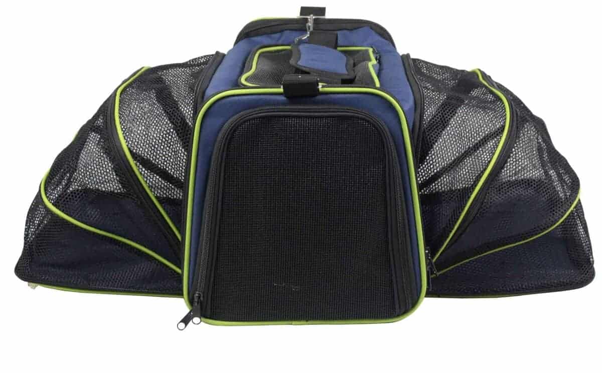 Mochila Suave Expansible para Mascotas EliteField (Garantía