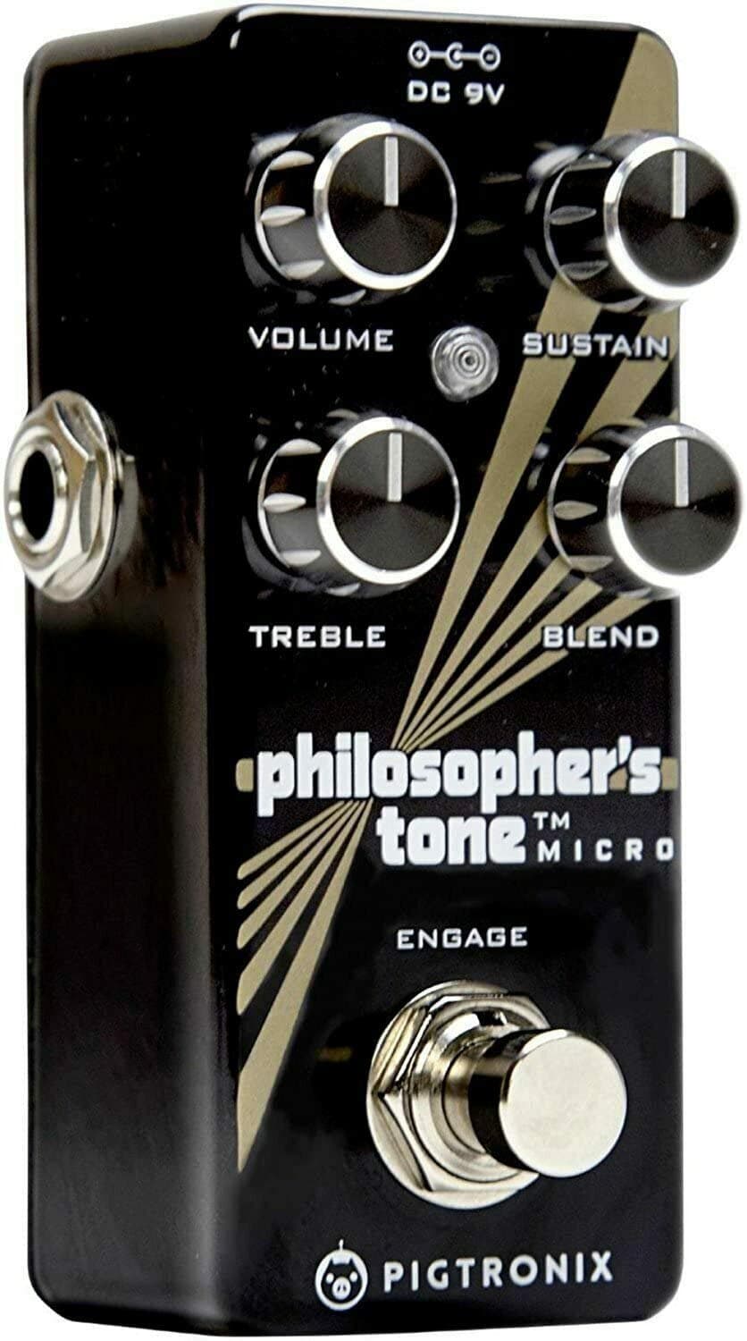 Pedal de Compresión de Guitarra Pigtronix, Negro (PTM) - Imagen 4