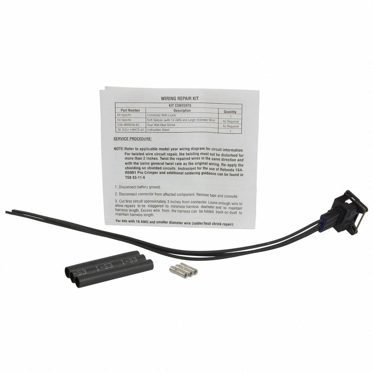 Kit de Conector de Cableado Motorcraft