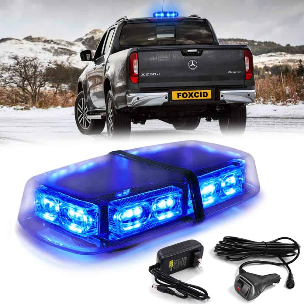 FOXCID Nueva Versión 12" Barra de Luz Estroboscópica