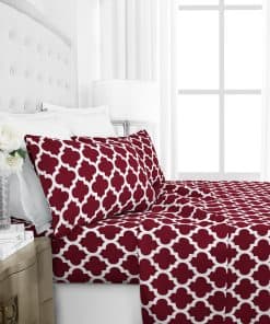 Juego de sábanas de la colección de lujo italiana 1800