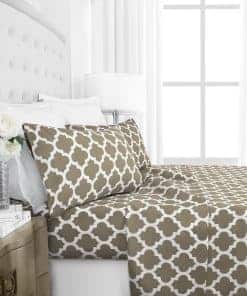 Juego de sábanas de lujo italiano para cama tamaño completo