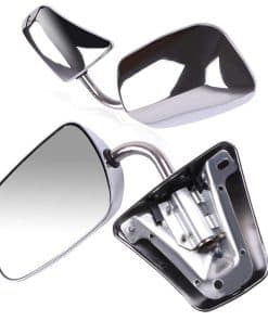 Espejos laterales de montaje plegables manuales de acero