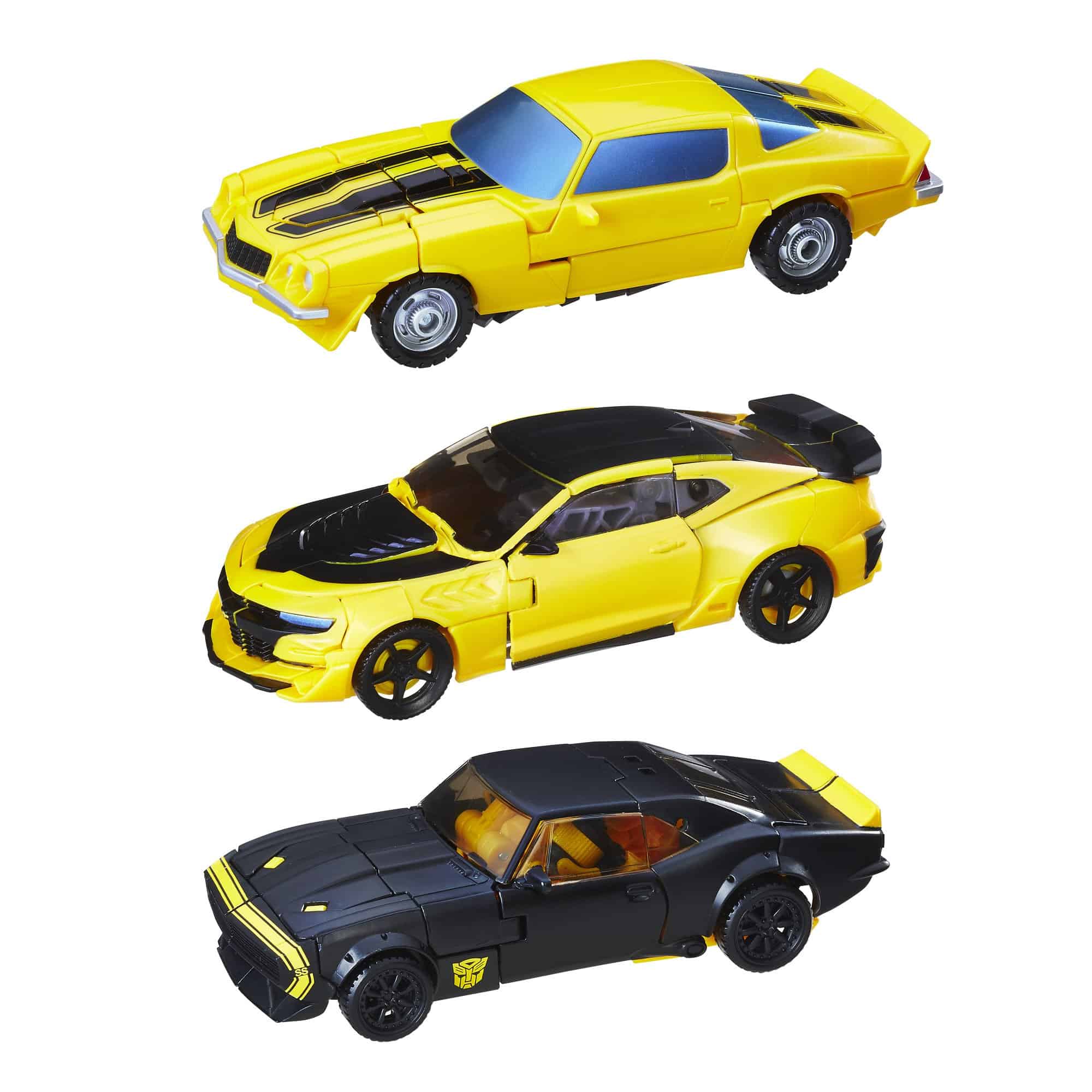 Paquete de Evolución de Bumblebee de Transformers Figuras