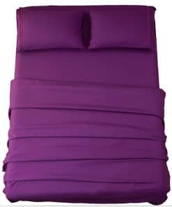 Juego de sábanas SONORO KATE, súper suaves de microfibra de