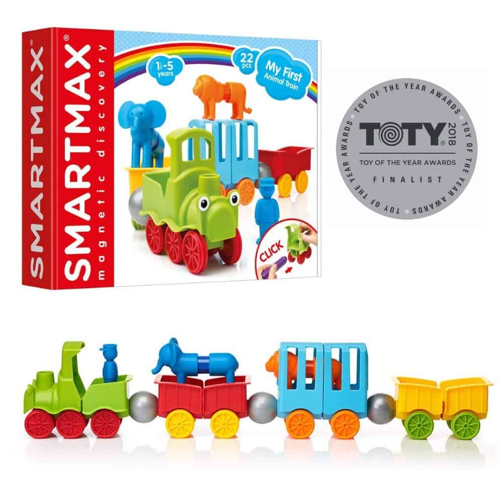 SmartMax My First Animal Train Set de Juego Magnético STEM