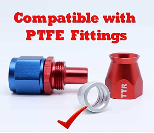 -10 AN10 (1/2") 12.95mm Manguera de Combustible de Acero - Imagen 6