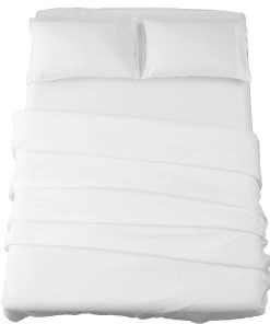 Juego de sábanas SONORO KATE Super Suave -Blanco