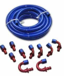 -6 AN AN-6 Kit de Manguera de Combustible de Bloqueo de