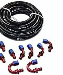 -6 AN AN-6 Manguera de línea de combustible con bloqueo