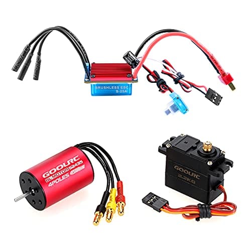 Conjunto de motor sin escobillas GoolRC S2435 4500KV S-25A