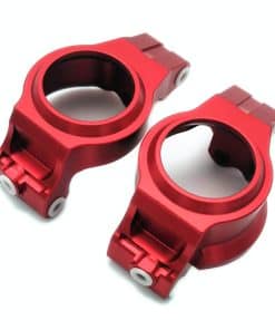 Aluminio Delantero C HUB C-HUB - 1PR Reemplazo de 7732 Rojo