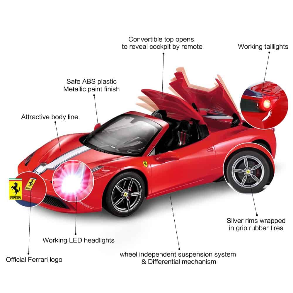 Coche de Control Remoto Rastar | Coche de Juguete a Escala - Imagen 6
