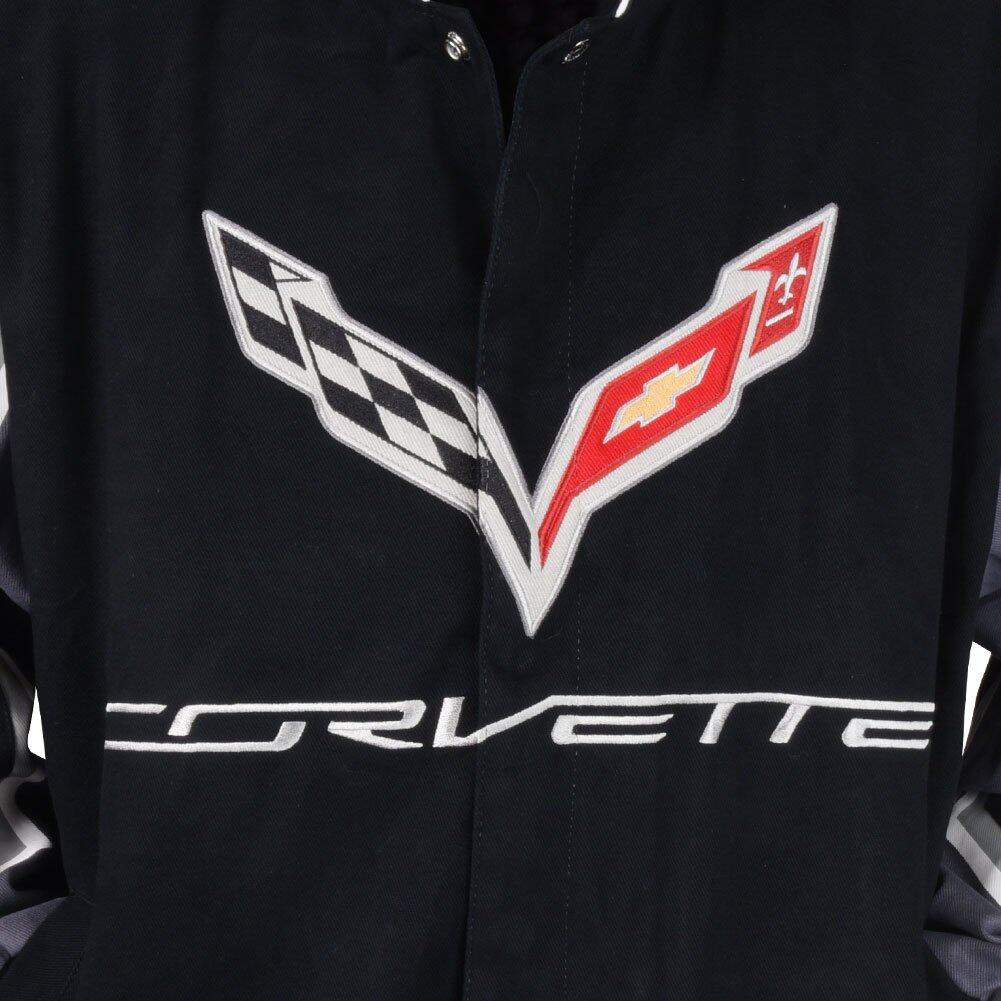 Chaqueta de Tela de Twill con Collage de Logos de Corvette - Imagen 6