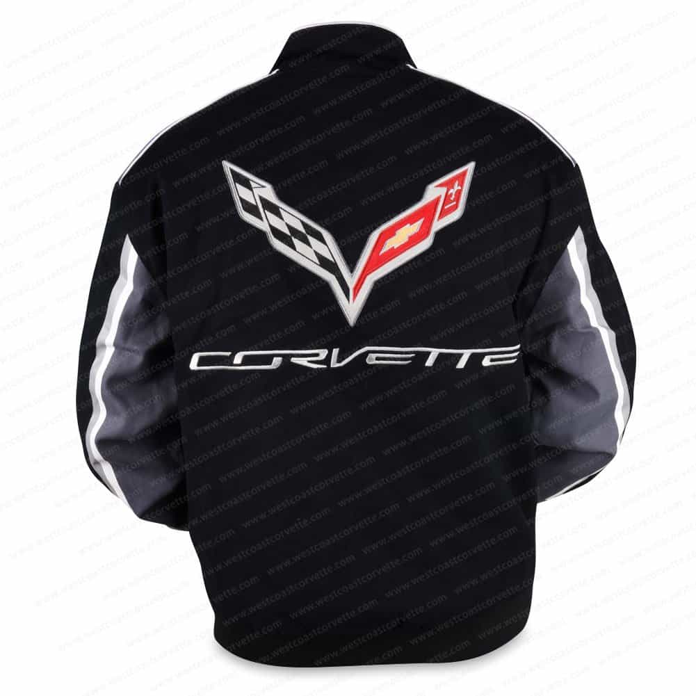 Chaqueta de Tela de Twill con Collage de Logos de Corvette - Imagen 3