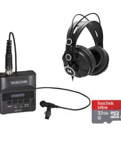 Grabadora Digital Tascam DR-10L con Audífonos Cerrados