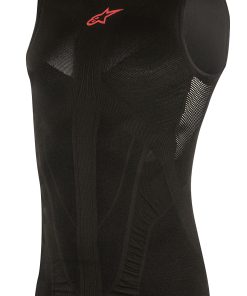 Camiseta Alpinestars Tech Tank Summer, Negro Rojo,