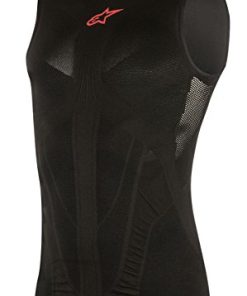 Camiseta de verano Alpinestars Tech Tank, Negro Rojo,