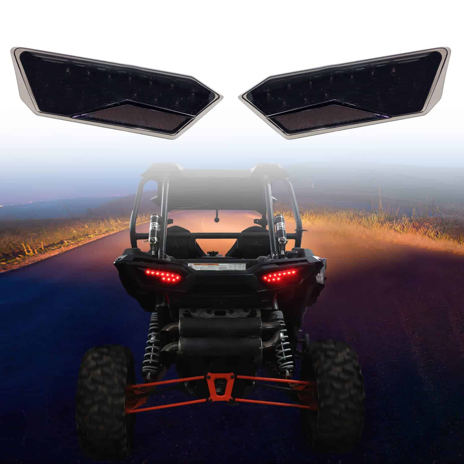 Powace Luz Trasera LED de Freno Luz trasera Lámpara de