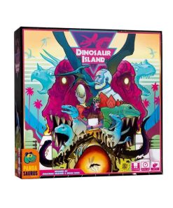 Juego de Mesa Dinosaur Island - ¡Crea Tu Propio Parque de