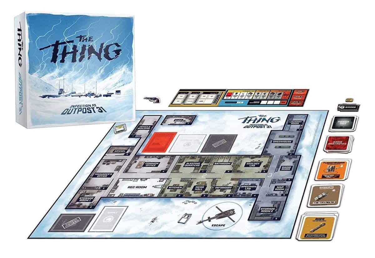 USAopoly The Thing Infection at Outpost 31 Juego de Mesa |