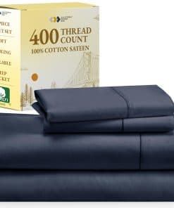 Juego de sábanas California Design Den 400 hilos de algodón