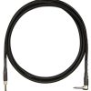 Cable para guitarra Rattlesnake - 15 pies, negro estándar,