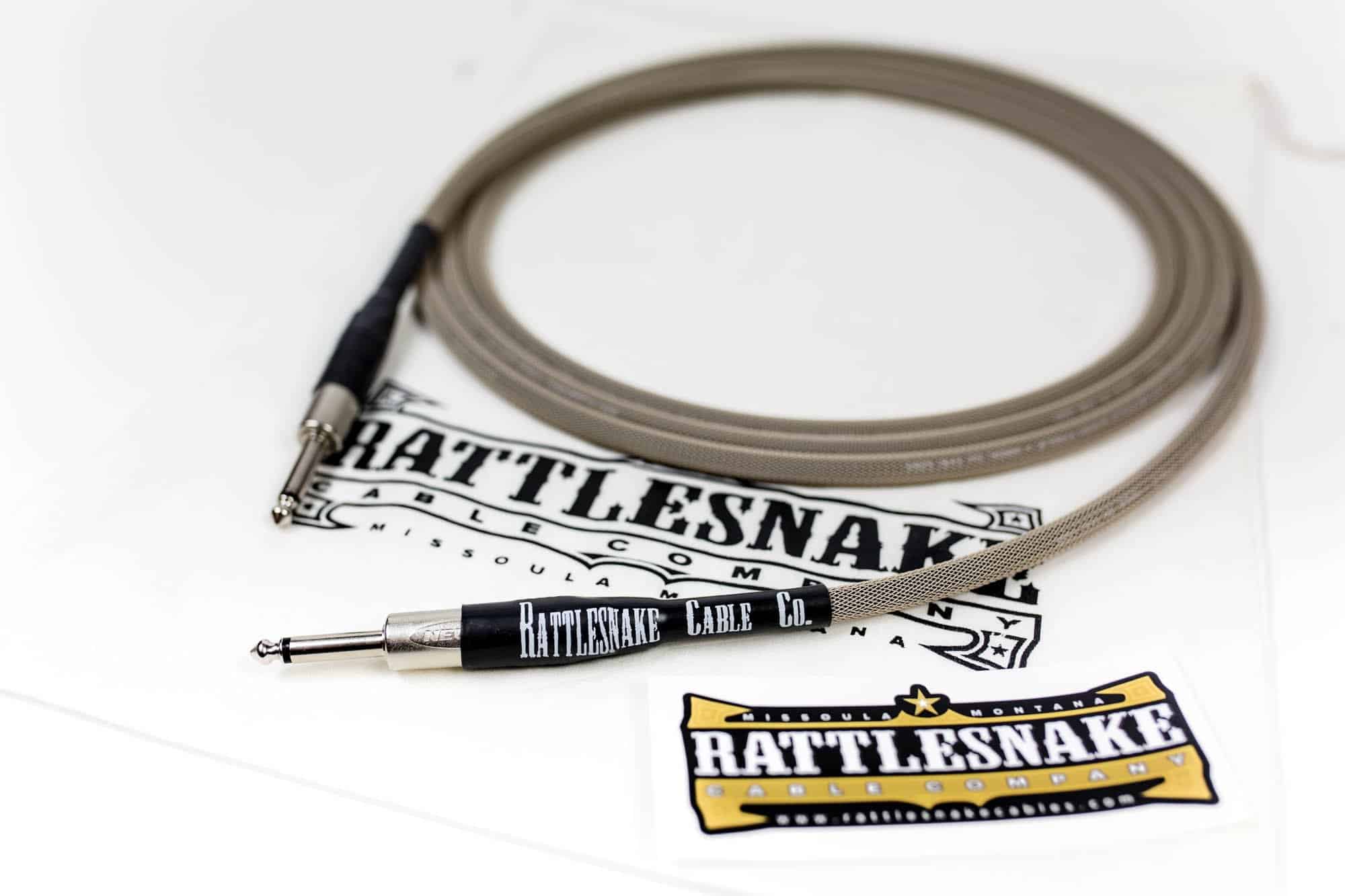 Cable para instrumentos de guitarra Rattlesnake - 10 pies - Imagen 3