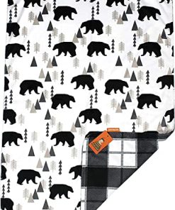 Manta de Lujo Osos Dear Baby Gear - Reversible de Minky,