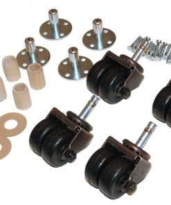 Ruedas giratorias para piano vertical - Juego de 4 - Ruedas