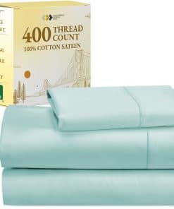 Sábanas de algodón 100% más suaves de California Design