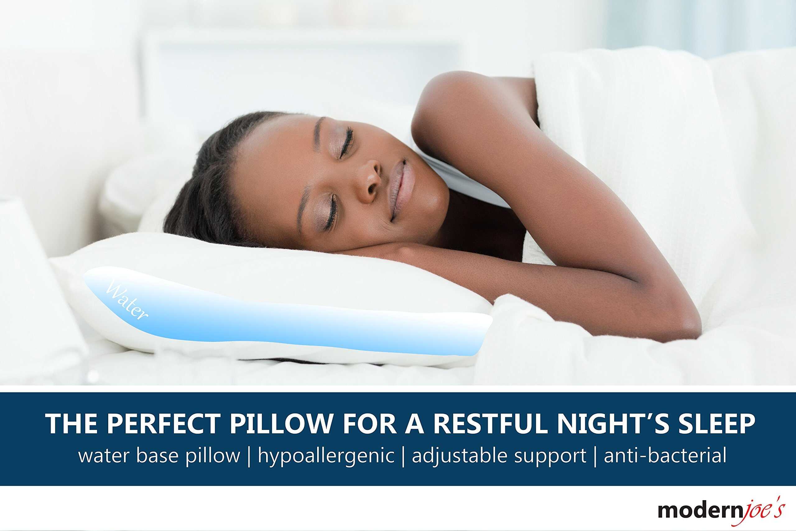 Almohada de agua de lujo de tamaño Queen de MODERNJOE - Imagen 5