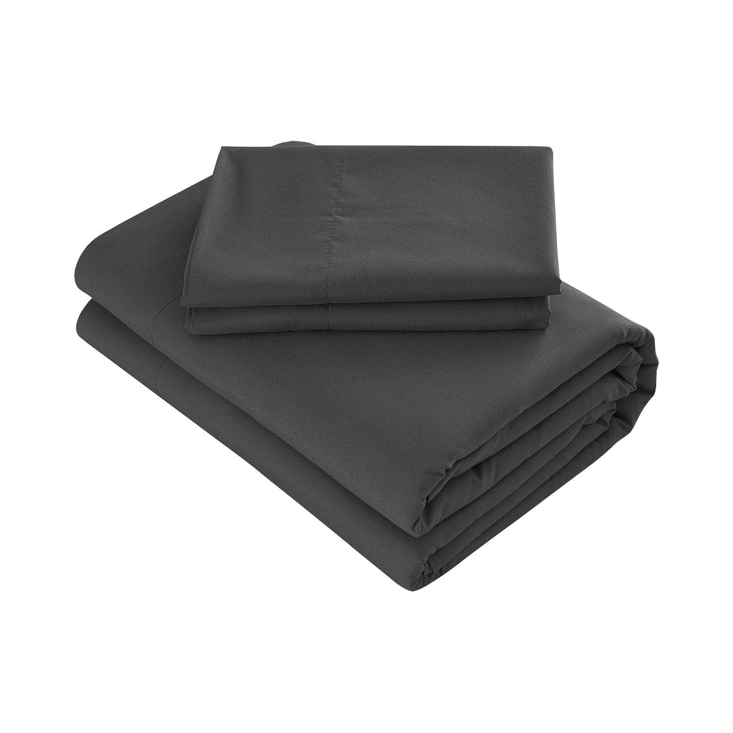 Juego de Sábanas PRIME BEDDING - Microfibra -Negro