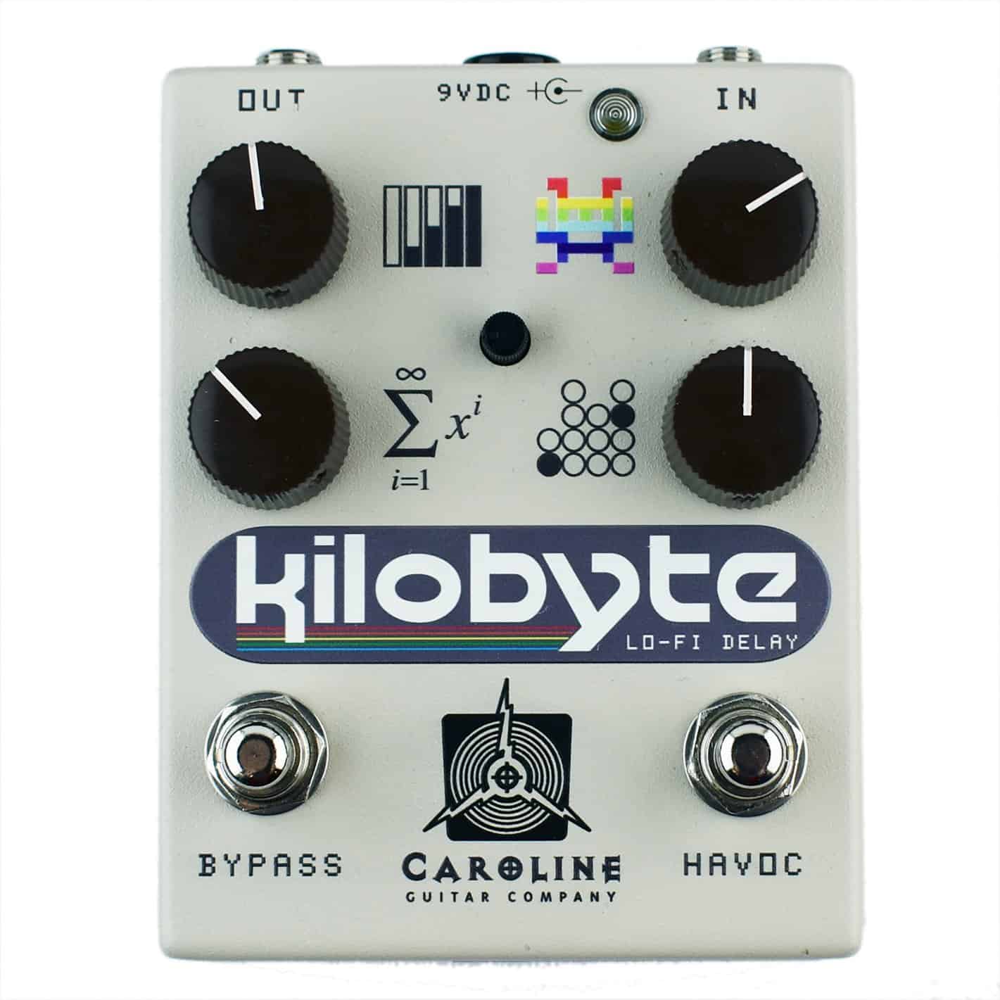 Caroline Guitar Kilobyte Lo-Fi Delay "64" Version