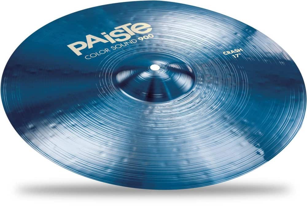 Platillo de Crash Paiste 17 Pulgadas Color Sound 900 Azul