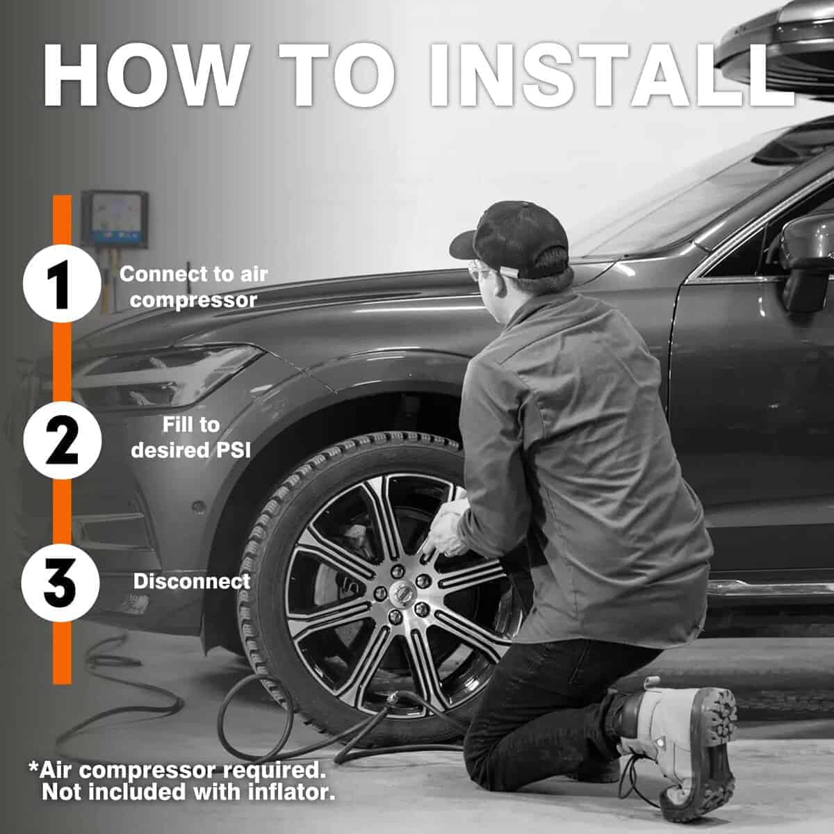 Inflador Desinflador de Neumáticos Automático Martins - Imagen 3