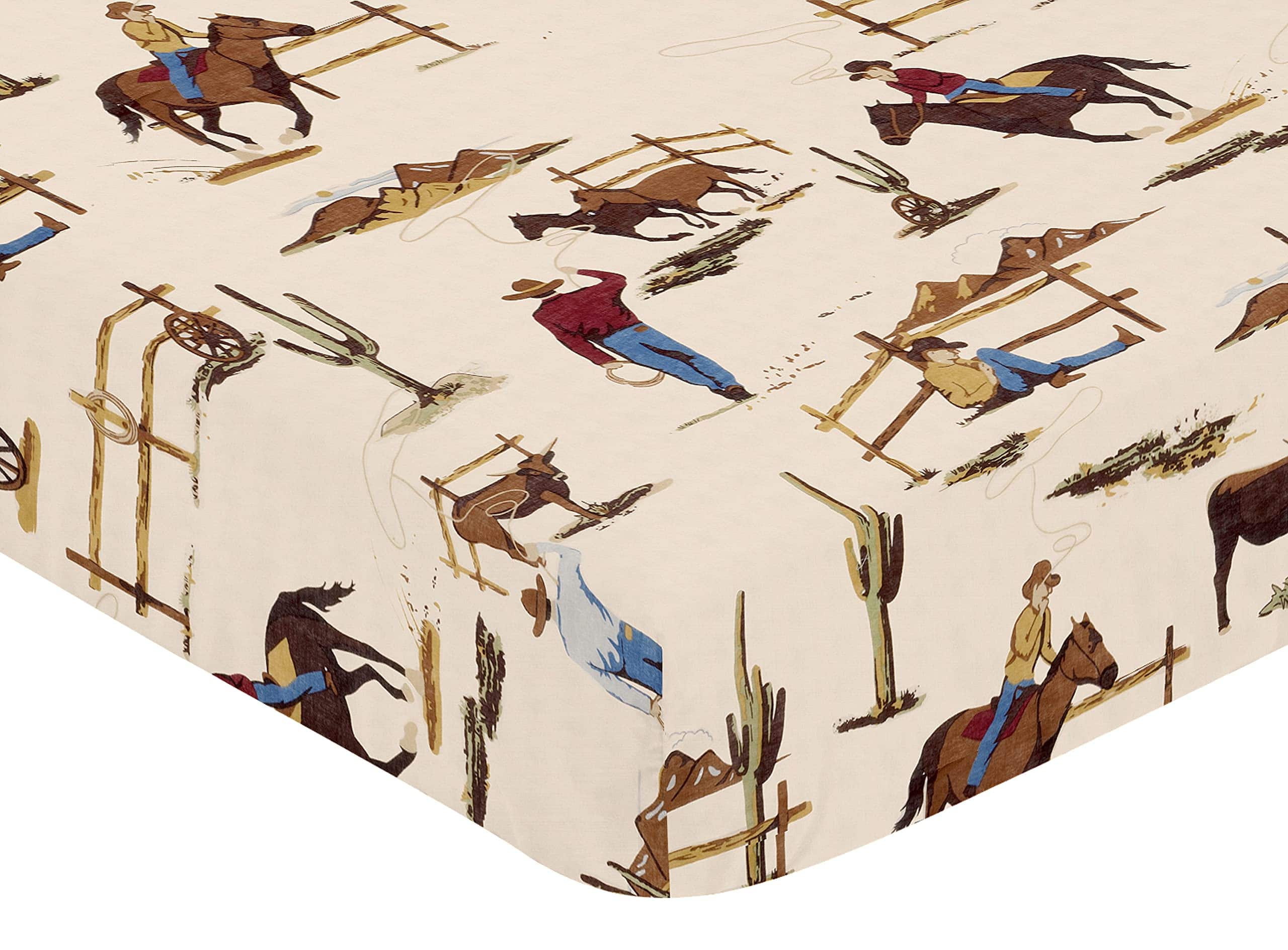 Set de Cuna para Bebés Sweet Jojo Designs Wild West Cowboy - Imagen 7