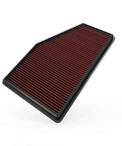 Filtro de aire del motor K&N: Reutilizable, Limpieza Cada