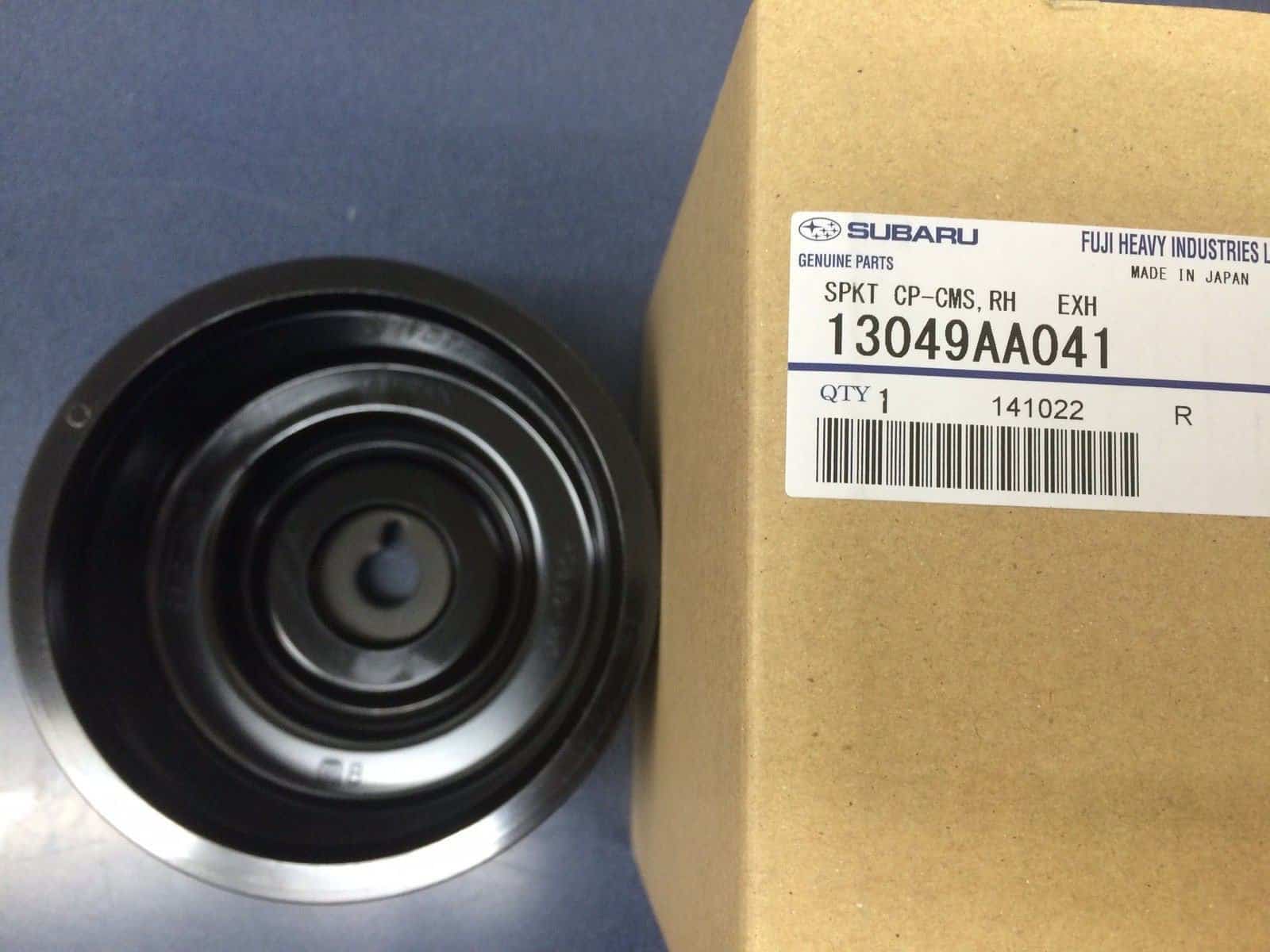 Engranaje piñón de leva de escape RH Turbo Subaru 2002-2013 - Imagen 3