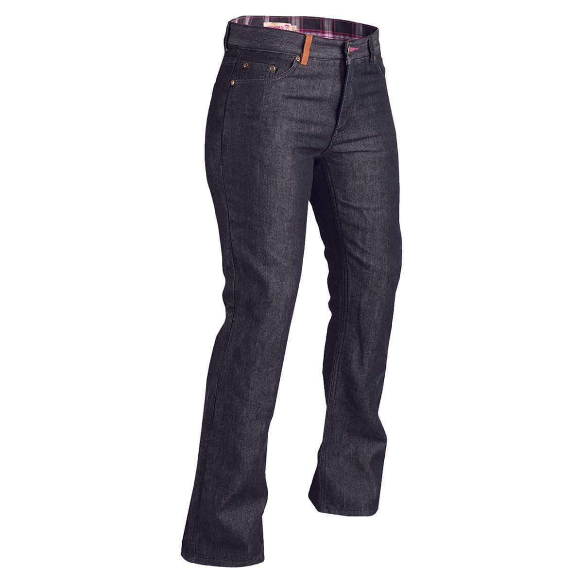 Pantalones de moto Highway 21 para mujer Palisade (Negro,