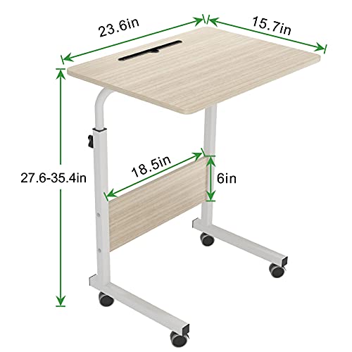 Mesa de Escritorio de Laptop Rodante Mesa de Escritorio - Imagen 4